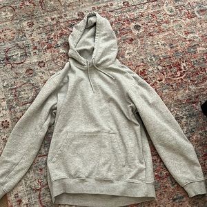 Oversized grey hoodie